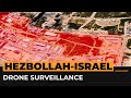 Hezbollah drone footage claims to show surveillance over Israel | #AJshorts