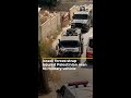 Israeli forces strap injured Palestinian man to military vehicle | AJ #shorts