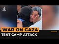 Palestinians grieve loved ones killed in Mawasi tent camp attack | AJ #Shorts