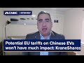 Potential EU tariffs on Chinese EVs won’t have much impact, KraneShares says