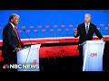Trump and Biden clash on Russia, Ukraine and Afghanistan in first presidential debate