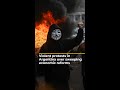 Violent protests in Argentina over sweeping economic reforms | AJ #shorts