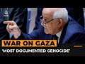 Gaza is ‘most documented genocide in history,’ says Palestinian UN rep | AJ #Shorts