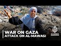 At least 90 killed in Israeli attack on al-Mawasi ‘safe zone’ in south Gaza