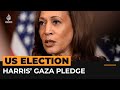 Harris says she won’t be ‘silent’ on Gaza after Netanyahu meeting | #AJshorts