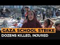 At least 23 killed in latest Israeli attack on Gaza school | AJ #Shorts