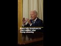 Biden calls on Americans to ‘cool it down’ after Trump shooting | #AJshorts