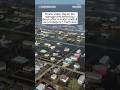 Drone video shows damage left behind from Beryl