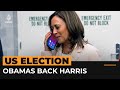 Obamas endorse VP Harris in US presidential election | AJ #Shorts