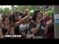 Thousands join anti-tourism protests in Barcelona