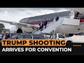 Trump lands in Milwaukee, a day after assassination attempt | Al Jazeera Newsfeed