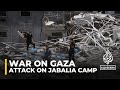 Israeli attack targets food stall in Jabalia refugee camp, killing at least three