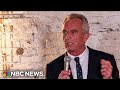 RFK Jr. considering dropping out and supporting Trump