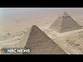 Research suggests Egyptian pyramids were built with water