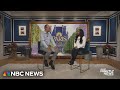 Simone Biles and Lester Holt one-on-one at Paris Olympics