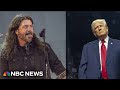 Trump campaign disputes claim over use of Foo Fighters song at rally