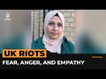 UK minorities express fear, anger, and empathy amid far-right riots | AJ #Shorts