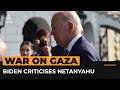 Biden says Netanyahu not doing enough to reach ceasefire, captive deal | AJ #Shorts