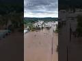 Drone footage shows extensive flooding in Asheville, North Carolina from Hurricane Helene