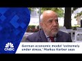 German economic model 'extremely under stress,' Markus Kerber says