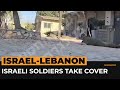 Israeli soldiers hide from Hezbollah rockets | AJ #Shorts