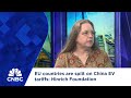 EU countries are split on China EV tariffs: Hinrich Foundation