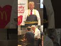 Trump works the fryer at McDonald’s in Pennsylvania