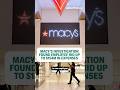 @macys investigation found employee hid up to $154M in expenses #shorts