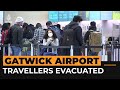 Gatwick Airport south terminal evacuated over security concerns | AJ #shorts