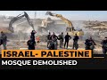 Israeli forces demolish mosque in Negev | AJ#shorts