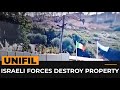 UNIFIL accuses Israeli forces of destroying its property in Lebanon | AJ#shorts