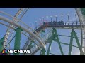 WATCH: Man climbs out of moving Arizona roller coaster