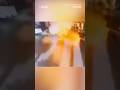 Video shows the moment a Tesla Cybertruck exploded outside Trump International Hotel in Las Vegas.